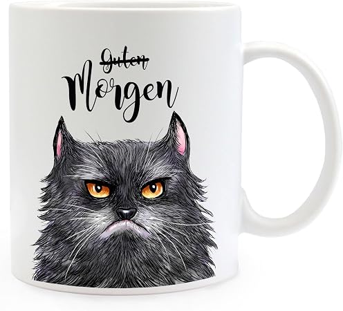 Ilka Parey Becher 'Rostocker Jung' – Keramik-Tasse Mit Kapitän Möwe Design, Spülmaschinenfest, 82x95 Mm