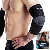 Mava Sports Elbow Sleeve Weightlifting Bamboo Elbow