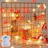 Minetom Christmas String Lights Battery