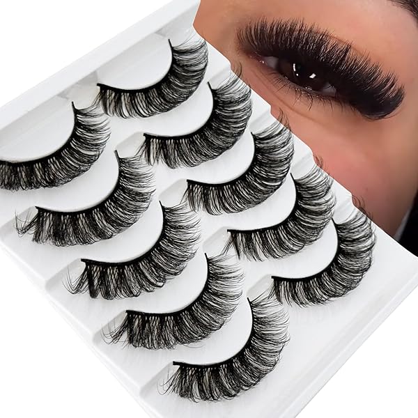 Amazon.com: 20 Pairs Natural Look Taiwan Handmade Fake False