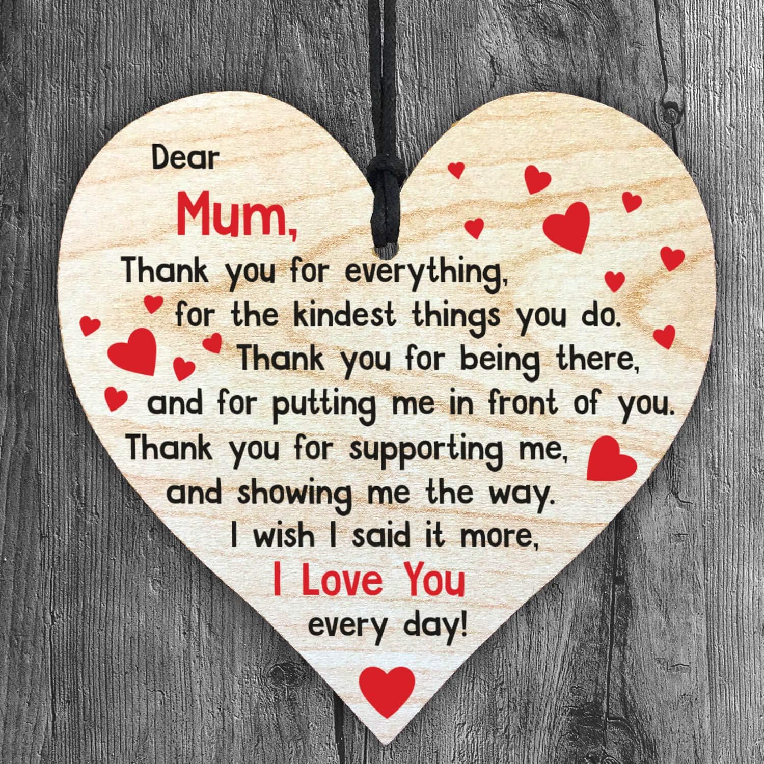 mum wooden plaques