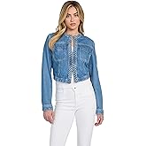 GUESS Eco Featherweight Juliana Braided Denim Jacket