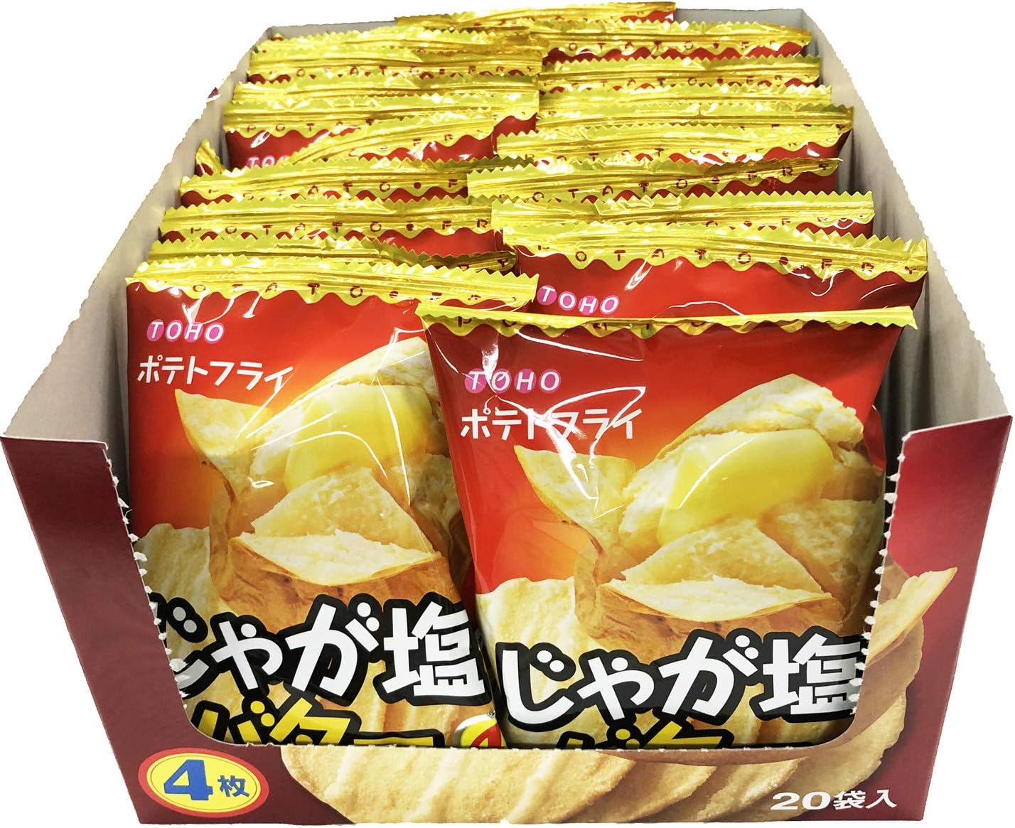Amazon 東豊製菓 ポテトフライ じゃが塩バター 11g 袋 スナック菓子 通販