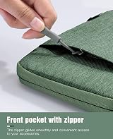 TiMOVO 6-7 Inch Kindle Sleeve Case Bodhi Green Premium Material view 2