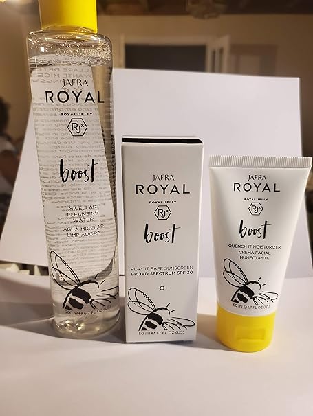 sunscreen jafra royal boost putih