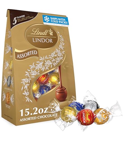 Amazon.com : Lindt Lindor Milk Chocolate Truffles Box - approx. 48