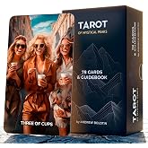 ANDREWBOLOTIN Tarot of Mystical Peaks Pretty Tarot Cards for Beginners and Experts 78 Unique Taro Card Deck Oracle Cards Deck for Divination Gift Spiritual Growth, Self-Discovery Gift