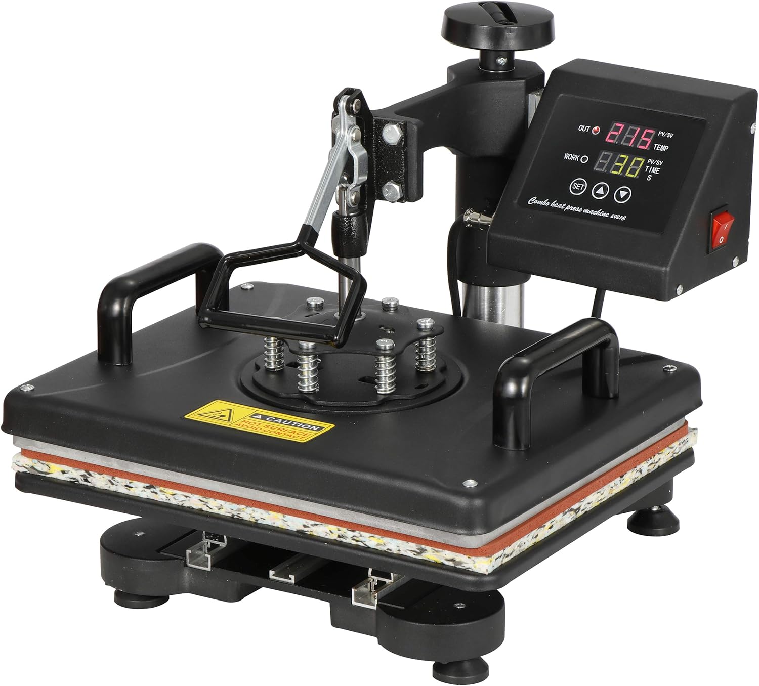 digital combo heat press