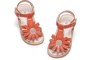 Kiderence Toddler Girls Sandals Little Girls Kids Summer Shoes Toddler Sandals
