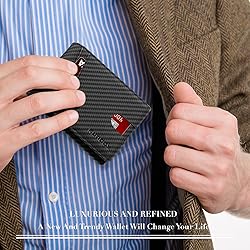 RUNBOX Wallet for Men and Women Slim Rfid Leather 2