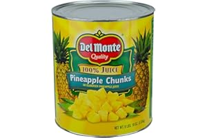 DEL MONTE Fruit Delmonte Pineapple Chunks Packed In Juice 6 no.10 Can