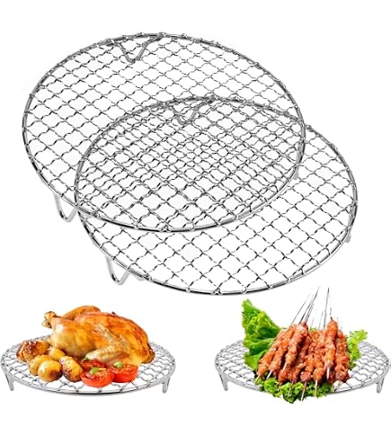 Grille De Friteuse À Air Chaud Multifonction En Acier Inoxydable 304 Grille De Friteuse À Air Chaud Multifonction En Acier Inoxydable 304