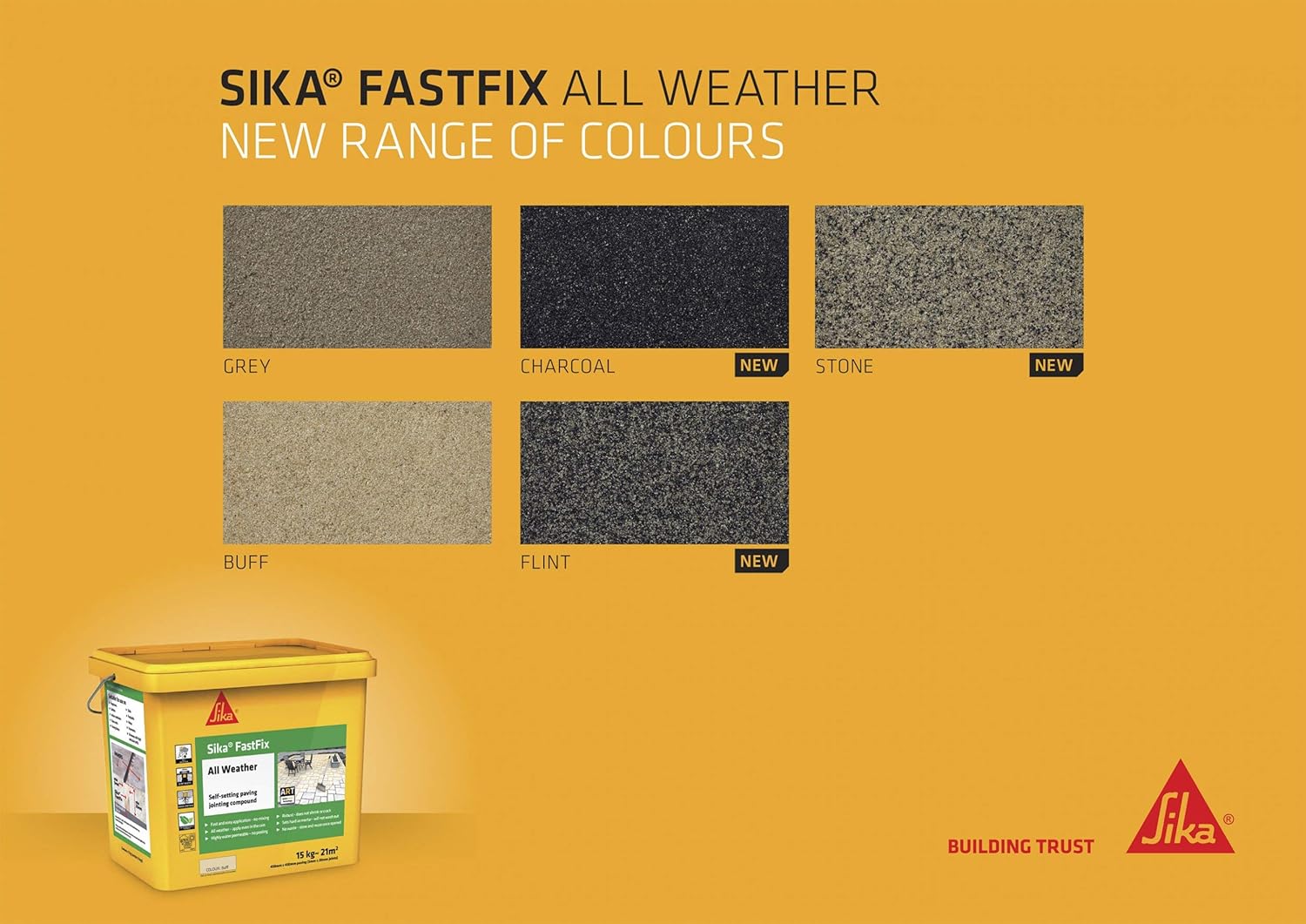 Sika FastFix All Weather SelfSetting Paving Jointing Compound