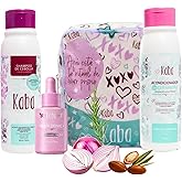 D'Luchi Hair Treatment Kit for Growth & Intense Care, Set of 3 - Complete Hair Care Set with Bag, Includes Red Onion Shampoo & Hair Tonic.