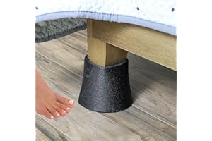 SnugStop Bed Frame Corner Protectors - Foam Edge & Toe Guards for Bed Frame Legs - Durable Corner Covers for Toe Protection