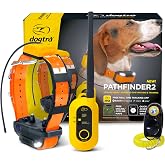 Dogtra Pathfinder 2 - Hunting Ecollar GPS Dog Training Collar with Remote, 9 Mile Range, Tracking &amp; Containment for Medium &amp; Large Dog Breeds, Electric GEO Fence Tracker, Stimulation, Vibration, Tone