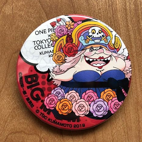 Amazon Co Jp ワンピース Tgc 熊本 19 限定 ビックマム 缶バッチ ホビー