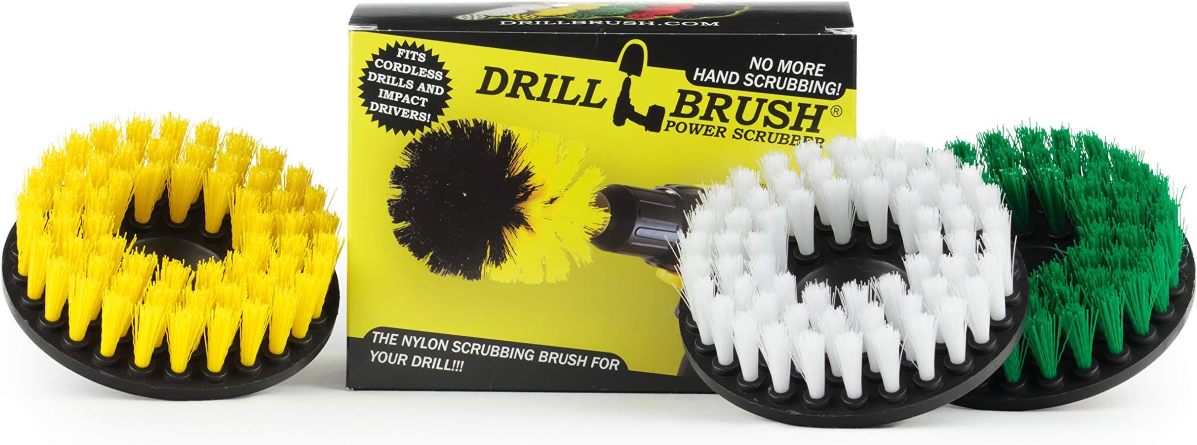Kitchen Tools - Drill Brush - House Cleaning Spin Brush Kit - Stove, Oven Rack, Sink, Baseboard, Floor - Bathroom Accessories - Shower Door - Vanity Mirror - Shower Curtain - Bath Mat - Tile and Grout