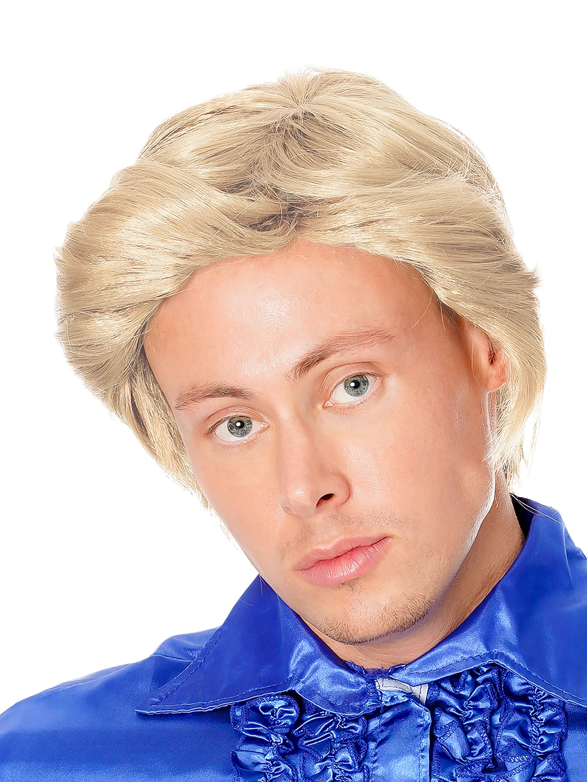 Bristol Novelty BW503 Blonde Tony Wig, One Size Halloween
