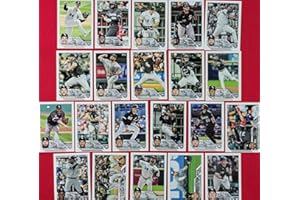 Chicago White Sox 2023 Topps Complete Mint Hand Collated 21 Card Team Set with Yoan Moncada, Eloy Jimene and Luis Robert Plus