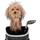 Daphne's Headcovers Scruffy Dog Driver Headcover | Funny Golf Club Covers | Golf Head Covers for Drivers | Stylish Golf Club Head Covers | Golf Driver Covers | Men&rsquo;s &amp; Women&rsquo;s Driver Headcover