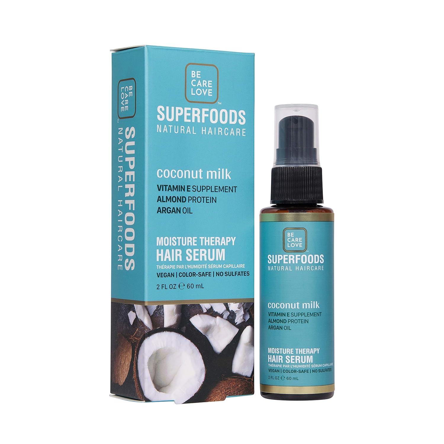 Be Care Love SuperFoods LeaveIn Hair Serum for Moisture