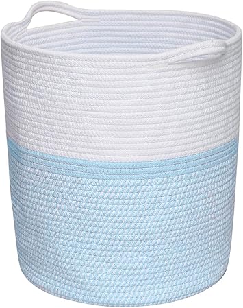 Amazon.com: Yukimocoo - Cesta para ropa (tamaño M, cesta de