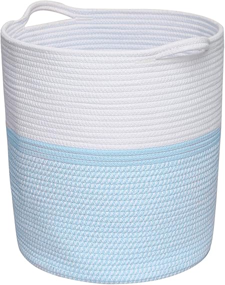 Amazon.com: Yukimocoo - Cesta para ropa (tamaño M, cesta de