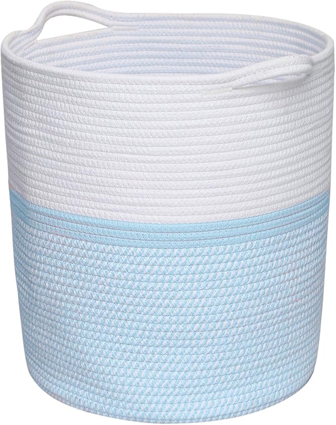 Amazon.com: Yukimocoo - Cesta para ropa (tamaño M, cesta de