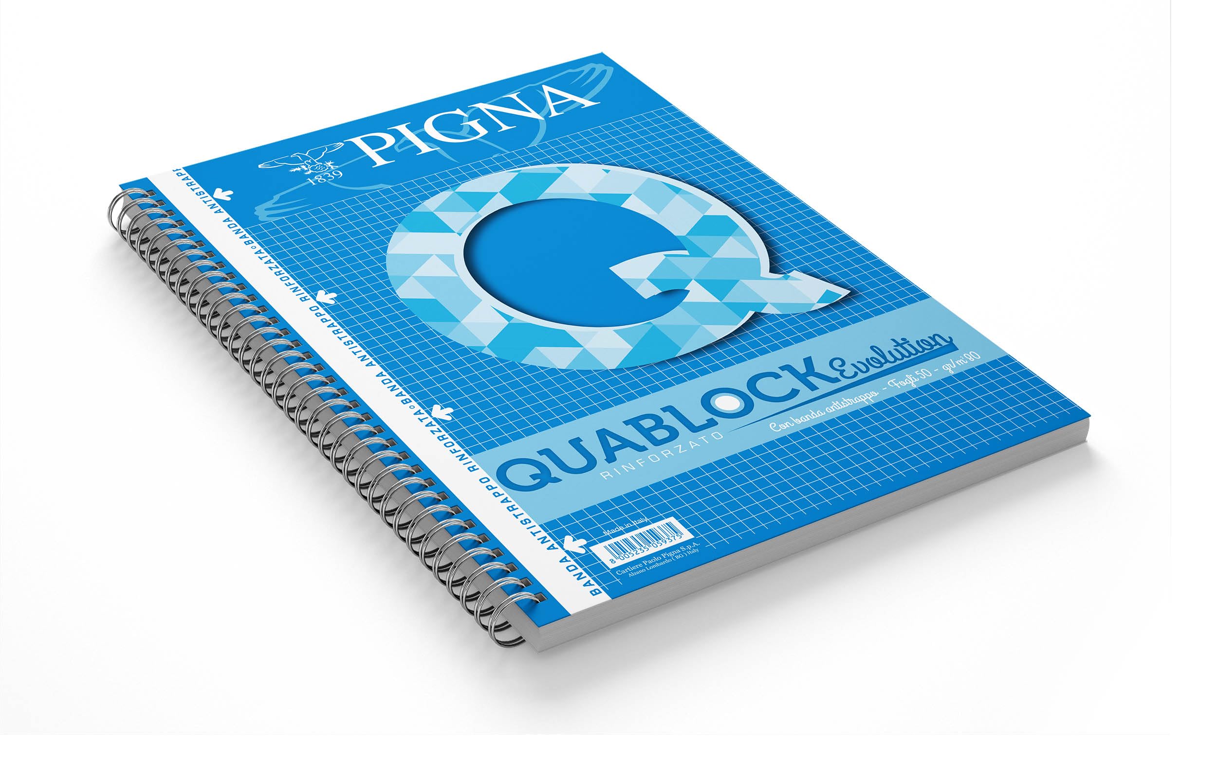 Pigna Quablock Evolution 5 Quaderni a Quadretti