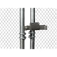 Residential Chain Link Double Gate Strong Arm Latch | Fits 1-3/8" OD Tube, Hot Dipped Galvanized | Instructions 7 thumbnail image
