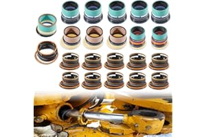 LAIKOU Whole Machine Hydraulic Cylinder Seal Kit Replacement Fits for John Deere Backhoe 310E Model - Rebuild Repair Seals