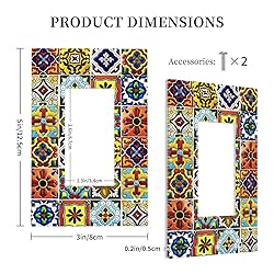 Retro Matte Mosaic Moroccan Mexican Mandala Boho
