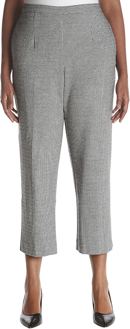 plus size houndstooth pants