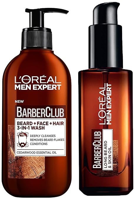Buy L Oreal Paris Men Expert Barber Club Pack Of Beard Face