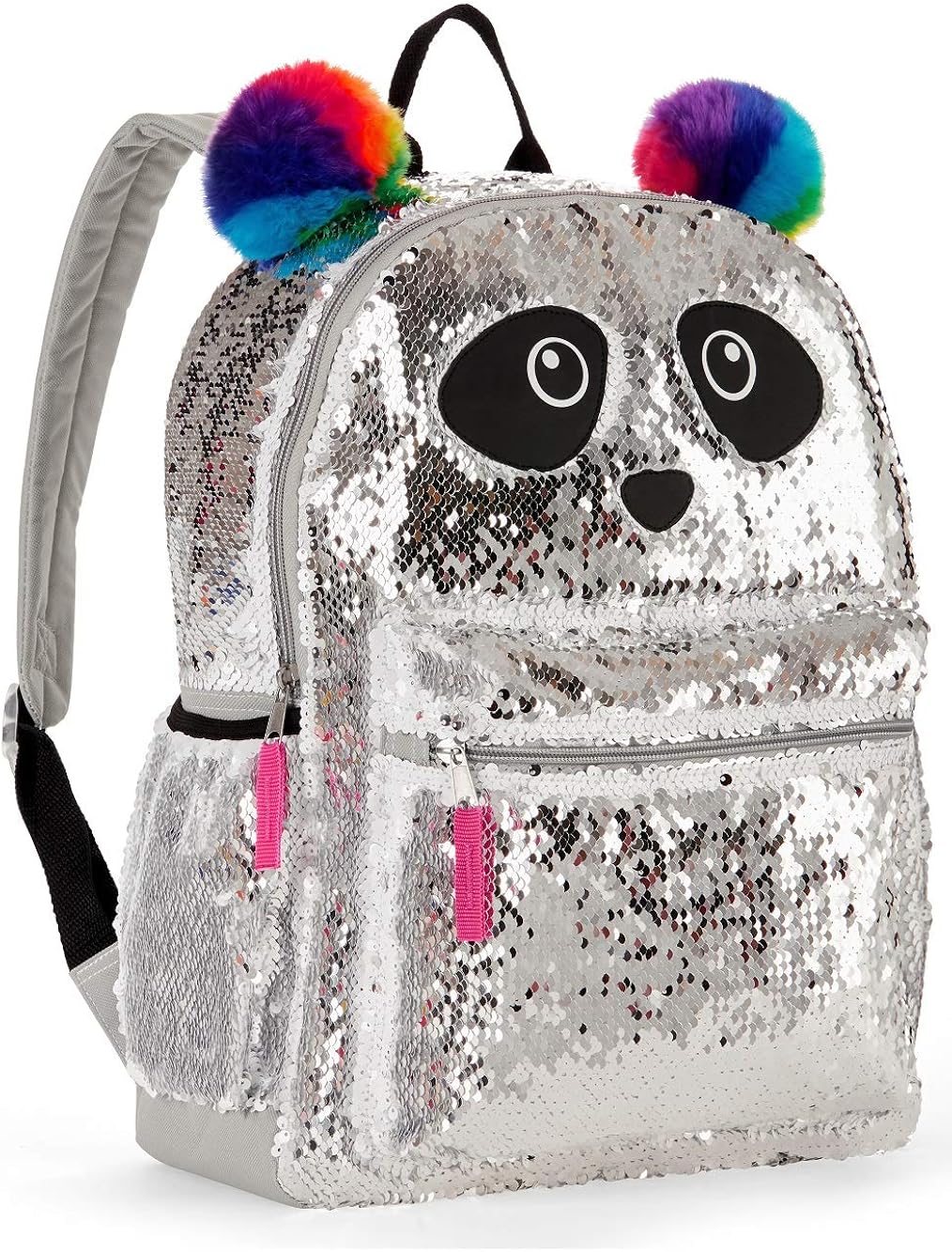 Panda Sequin Backpack for Girls Panda Backpack with 2 Way Sequins Amazon.ca Clothing
