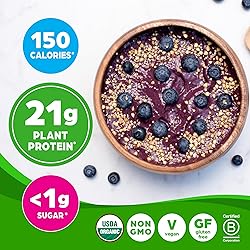Orgain Organic Vegan Protein Powder, Vanilla Bean