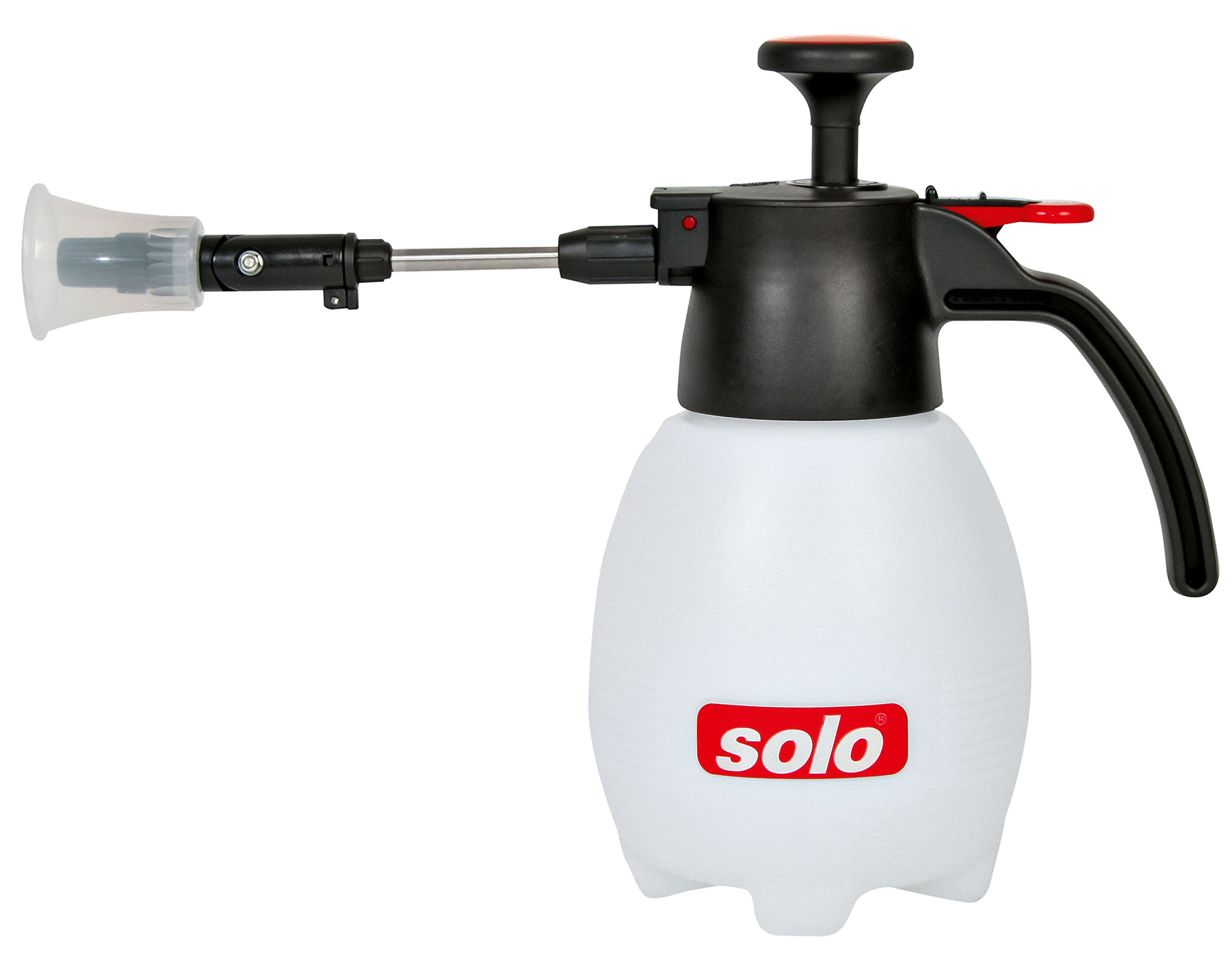 Solo 1L 45-PSI Piston Pump Handheld Manual Pressure Sprayers with Adjustable Nozzle