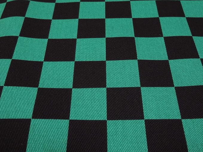 Amazon 1m単位販売 N 135a 市松模様 緑 黒 約2cm角 ツイル チェック 約110 幅 やや厚手 布 生地 チェッカーフラッグ 鬼滅の刃風 炭治郎 格子柄 日本製 布 生地 綿 やんちゃなキルト屋 布 生地 通販 Amazon 1m単位販売 N 135a 市松模様 緑 黒 約2cm角 ツイル チェック 約110 幅 やや厚手 布 生地 チェッカーフラッグ 鬼滅の刃風 炭治郎 格子柄 日本製 布 生地 綿 やんちゃなキルト屋 布 生地 通販