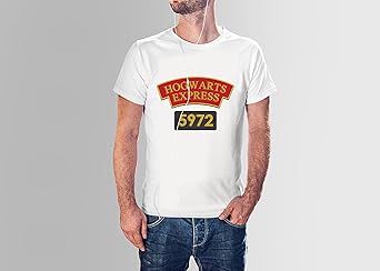 Amazon.com: Hogwarts Express 5972, Harry Graphic Tee, Wizard Men's T Shirt: Clothing
