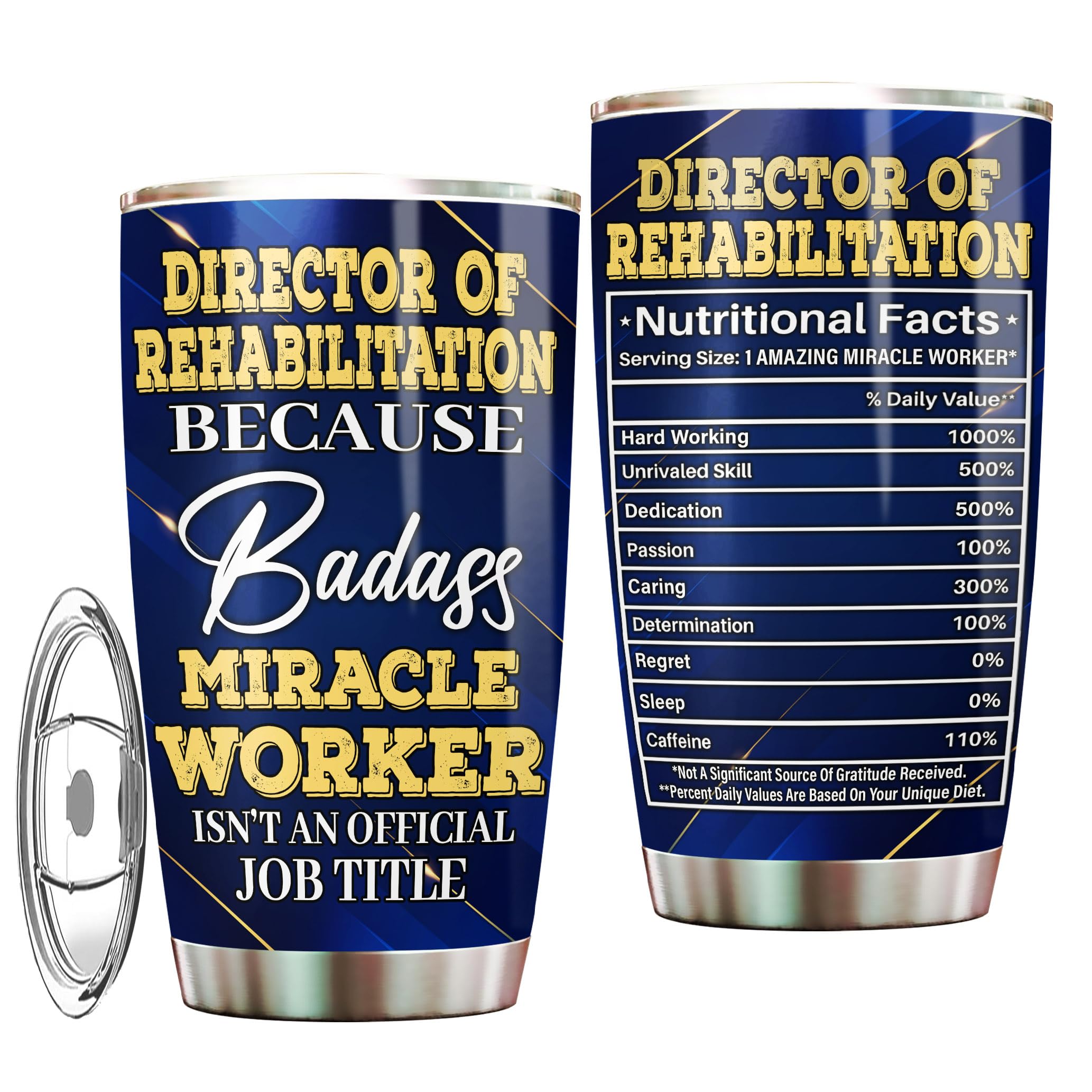 MONIZILUCKY Director Of Rehabilitation Tumbler