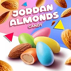 Assorted Jordan Almonds Candy | 1 Pound Jordan