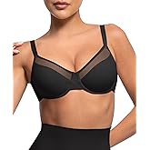 Lover-Beauty Minimizer Bras for Women Full Coverage Unlined Underwire Bras Plus Size Lifting Bra for Heavy Breast