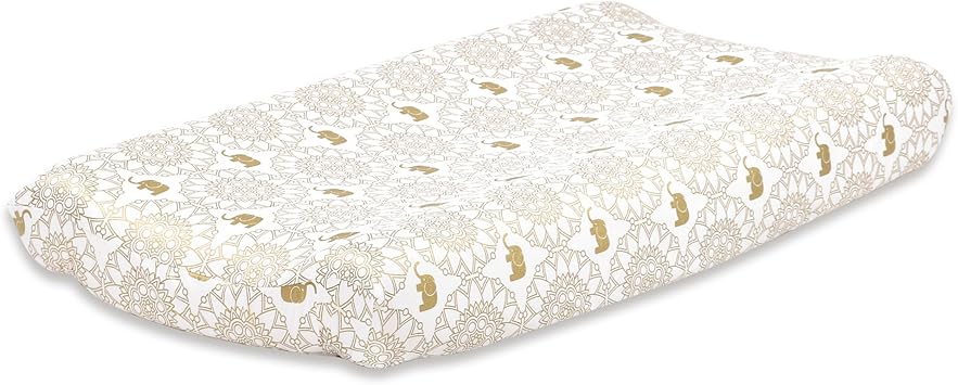 elephant changing pad cover