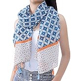 MELIFLUOS DESIGNED IN SPAIN Scarf for Women Lightweight Paisley Fashion for Summer Fall Scarves Shawl Wrap