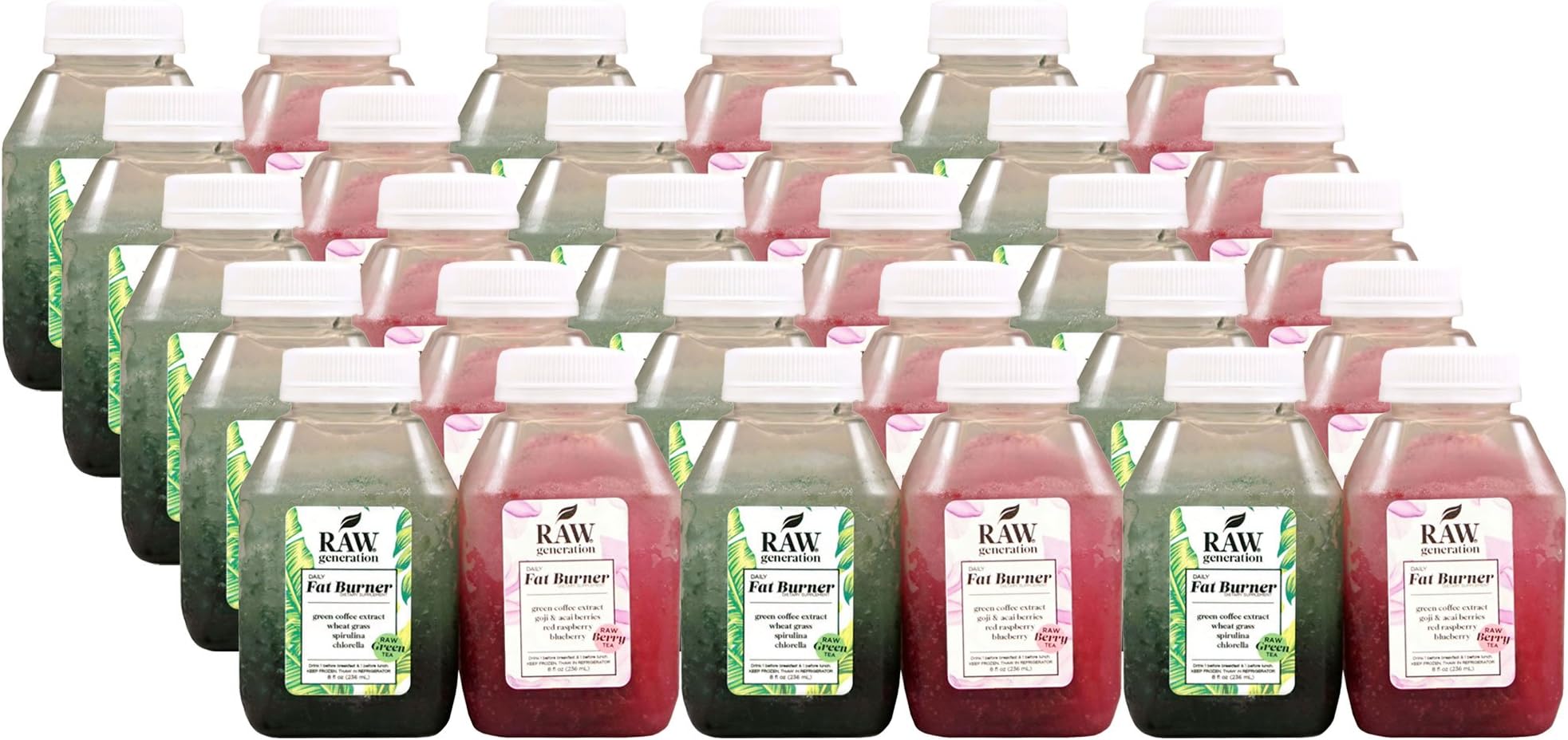 Raw Generation Fat Burner Skinny Elixir - Healthy Alternative to Lose Weight Quickly/Contains Chlorogenic Acid