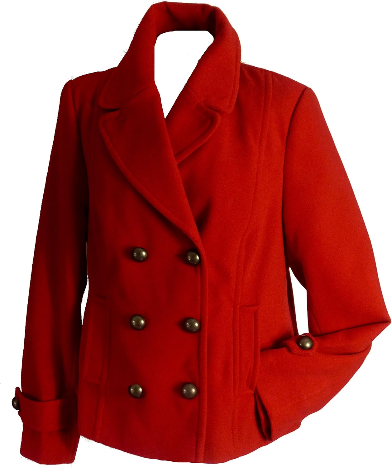 red short blazer