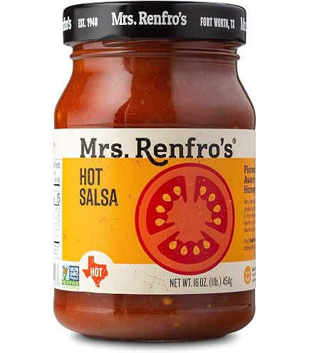 Amazon.com : Mrs Renfro's Hot Salsa (6x16oz ) : Gourmet Food