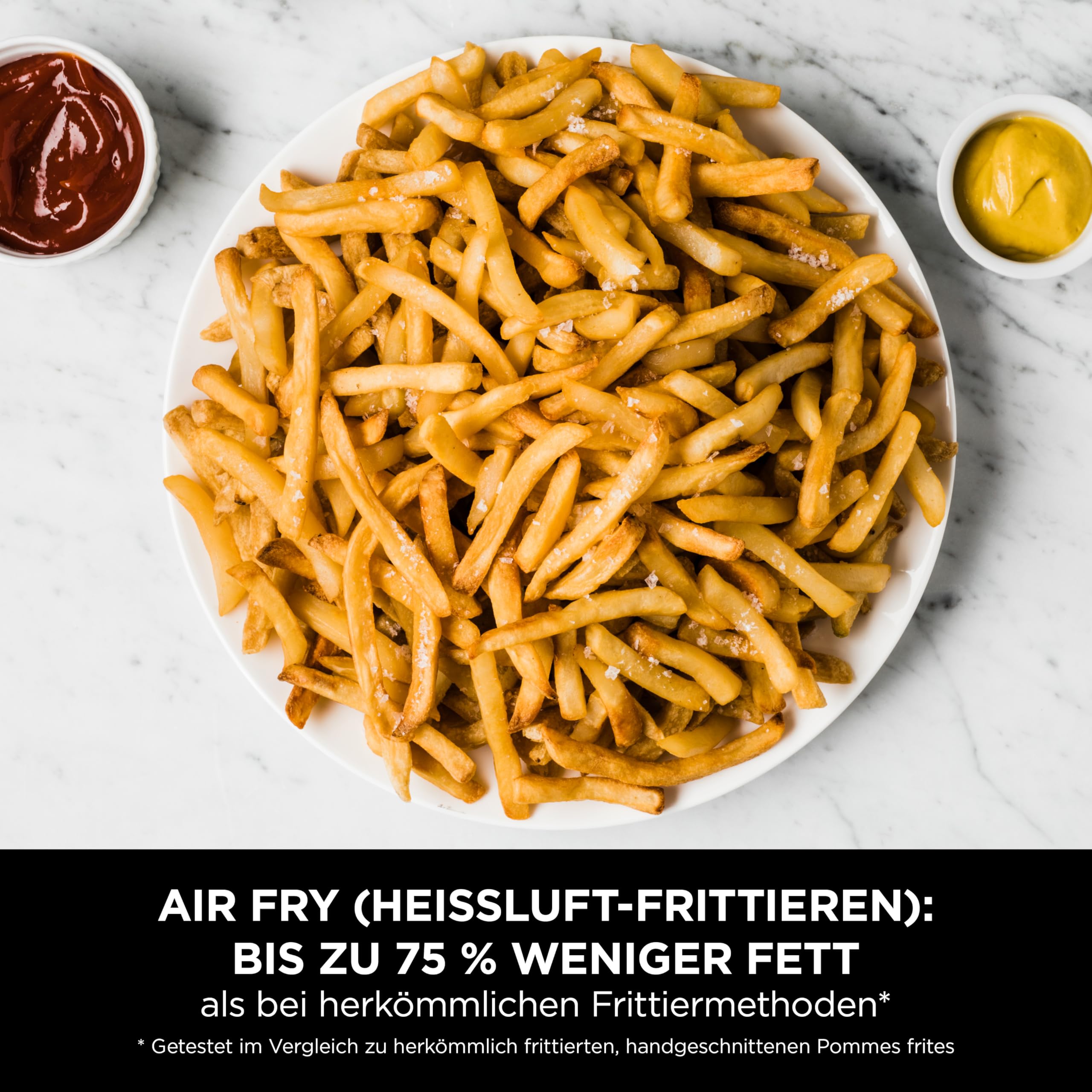 Ninja FlexDrawer Heißluftfritteuse (6 Liter), Dual Zone Air Fryer AF550EU 7