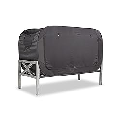 Privacy Pop Bed Tent (Twin) - BLACK